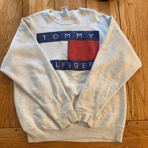 Tommy Hilfiger printed baggy sweatshirt